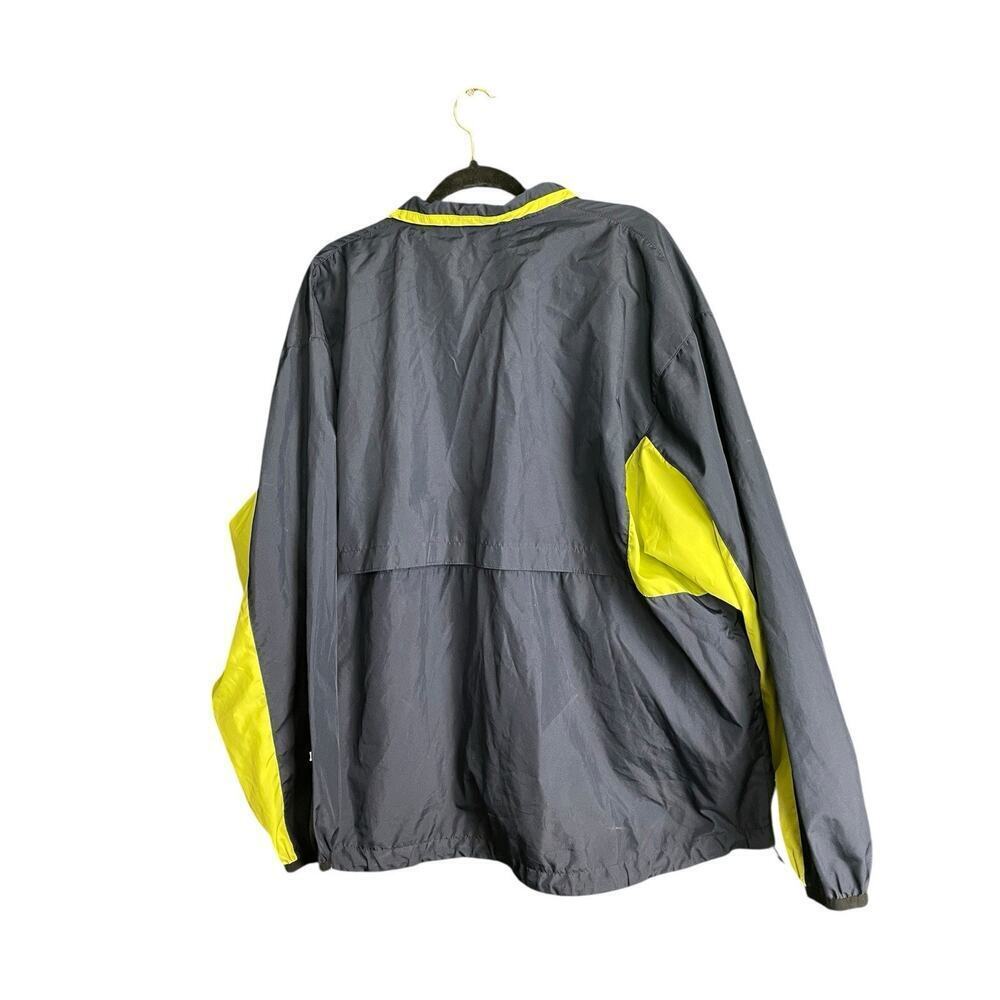 Vintage Starter Windbreaker Jacket Blue and Green Men Size XL 90s Urban - Picture 8 of 11